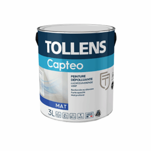 packshot du pot de peinture Tollens captéo mat