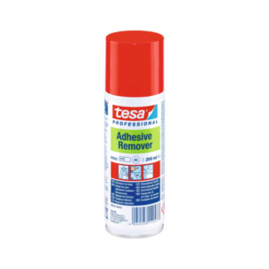 Spray décoll'adhésif professionnel tesa, dissolvant de colle puissant pour enlever les étiquettes et résidus, 200ml