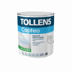 packshot du pot de peinture Tollens captéo mat