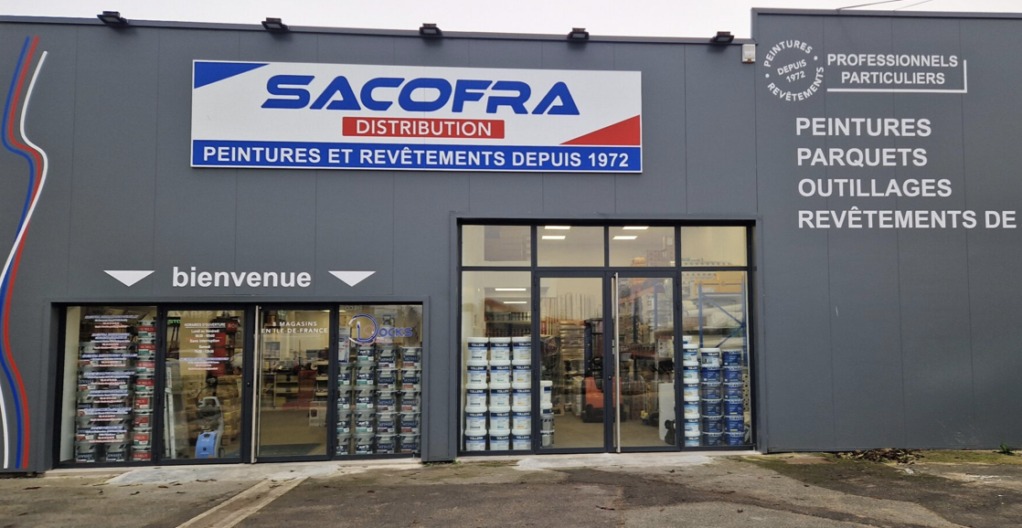 devanture du magasin à Servon