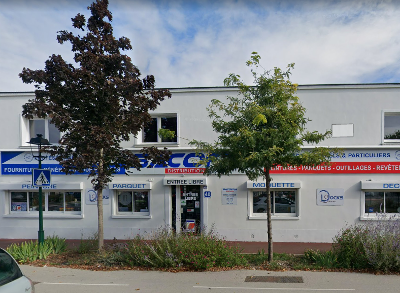 devanture du magasin à croissy